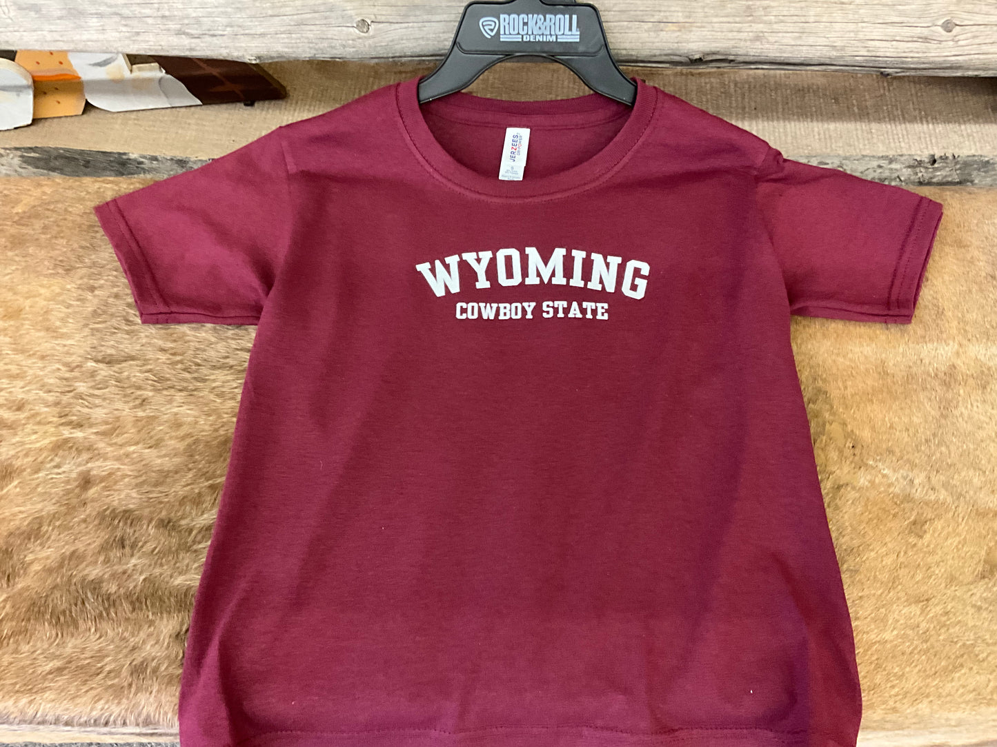 SWIFTWEAR - WYOMING STATE- YOUTH ASSORTED APPAREL - SW-BB-WYSTATE-