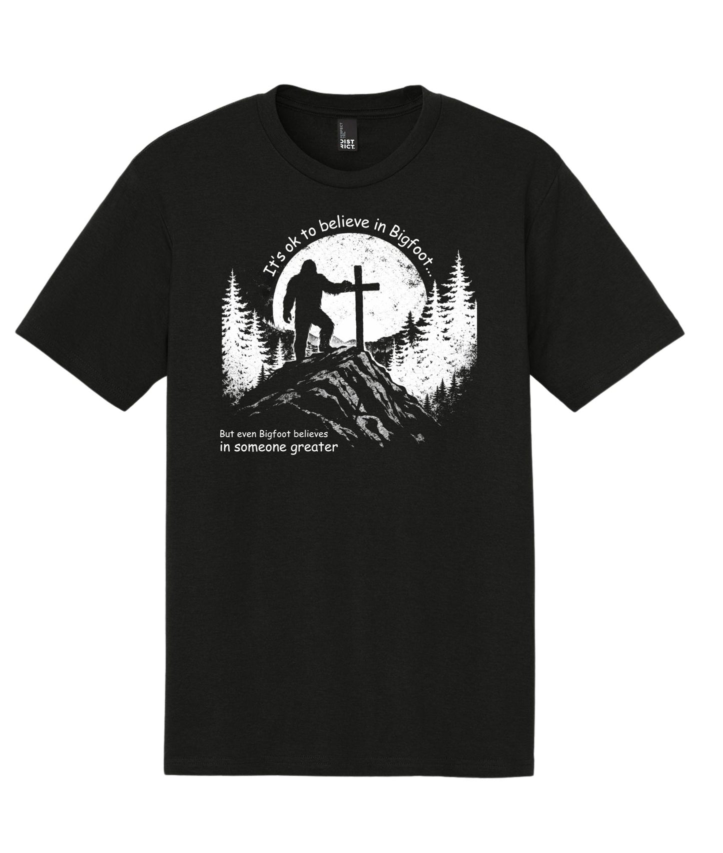 SWIFTWEAR - GRAPHIC TEE SS - "ITS OKAY TO BELIEVE IN BIGFOOT" - SW-BELINBIGFOOT-