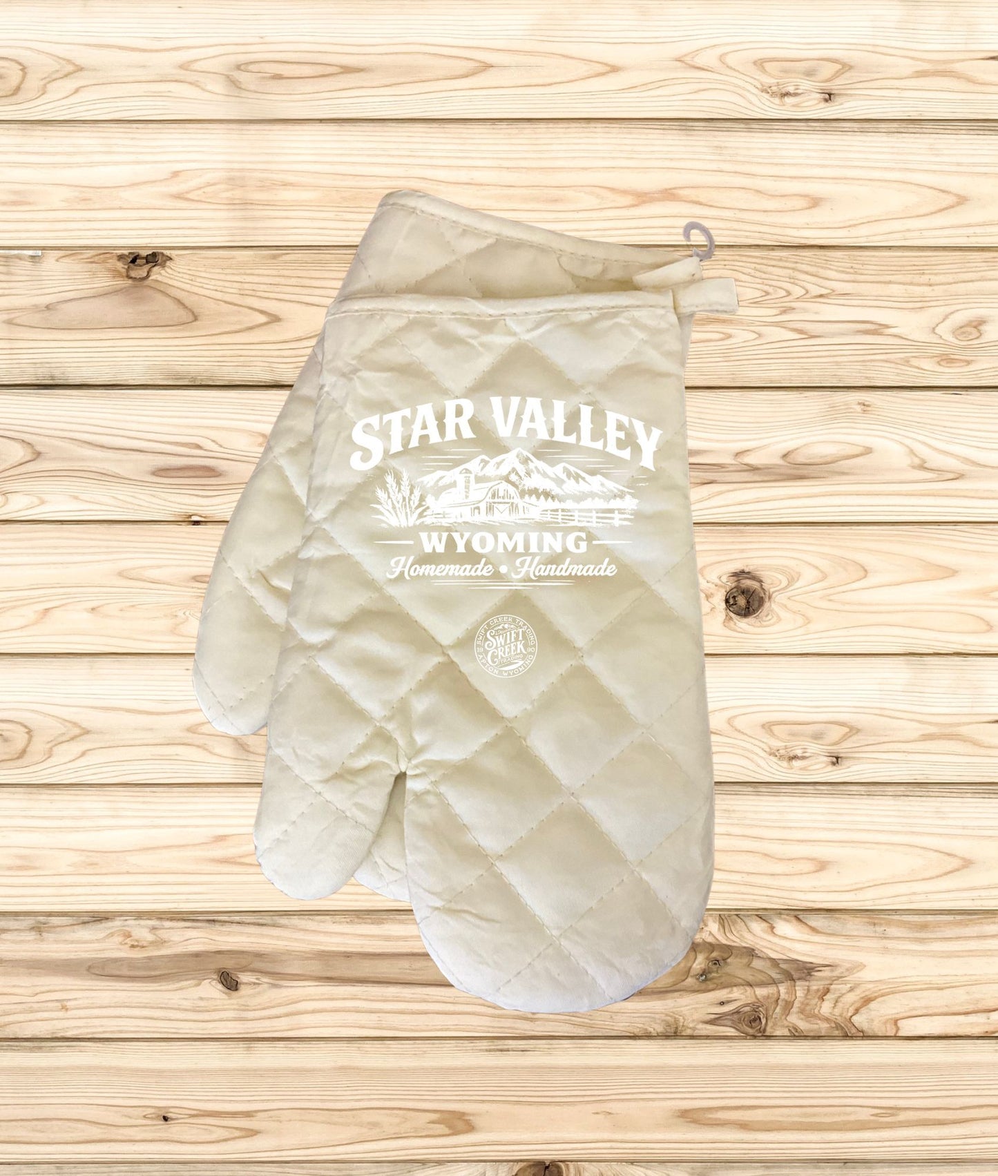 Swift Creek Trading - HomeGoods - Custom Printed Oven Mitts - SCT-HG-MITT-