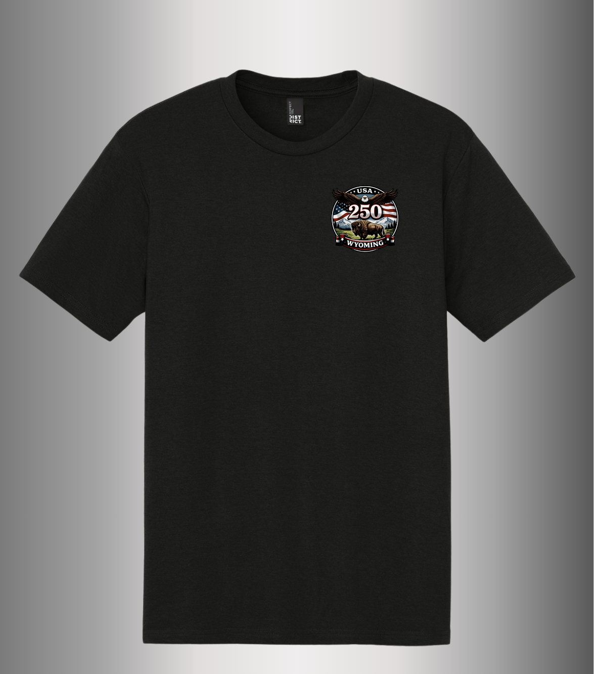 Official Wyoming 2026 US 250 Graphic T-Shirt