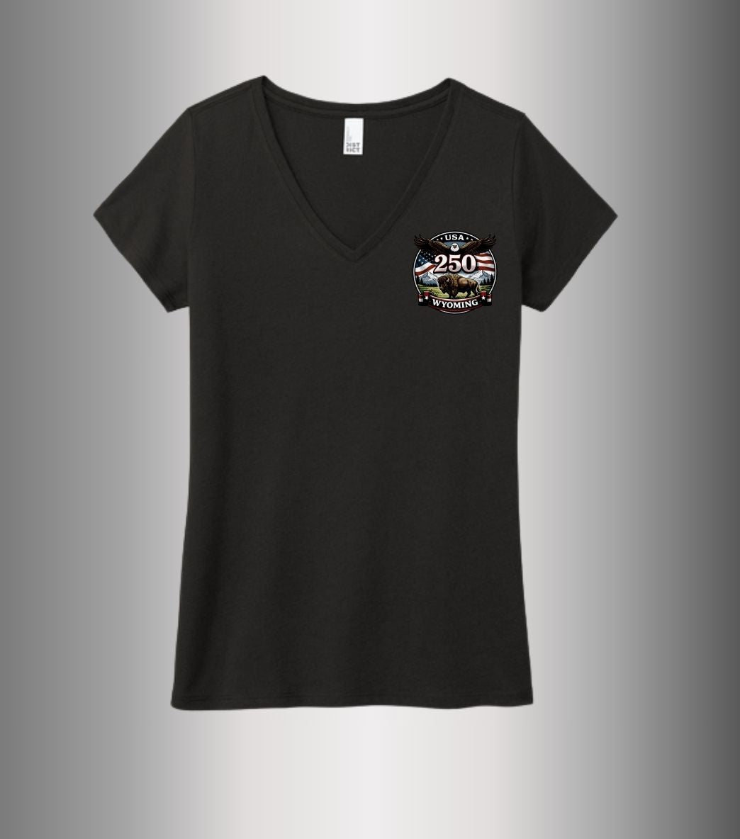 Official Wyoming 2026 US 250 Graphic T-Shirt