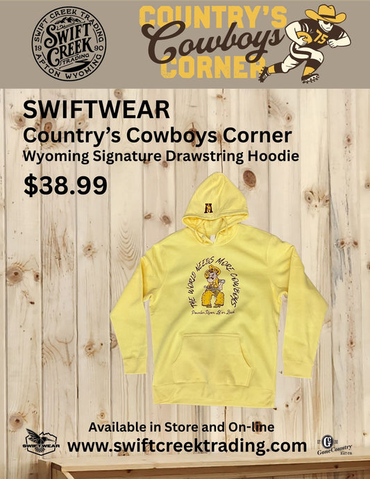 Country's Cowboys Corner - Hoodie - Pistol Pete Graphic - CCC-DT6100-PP-