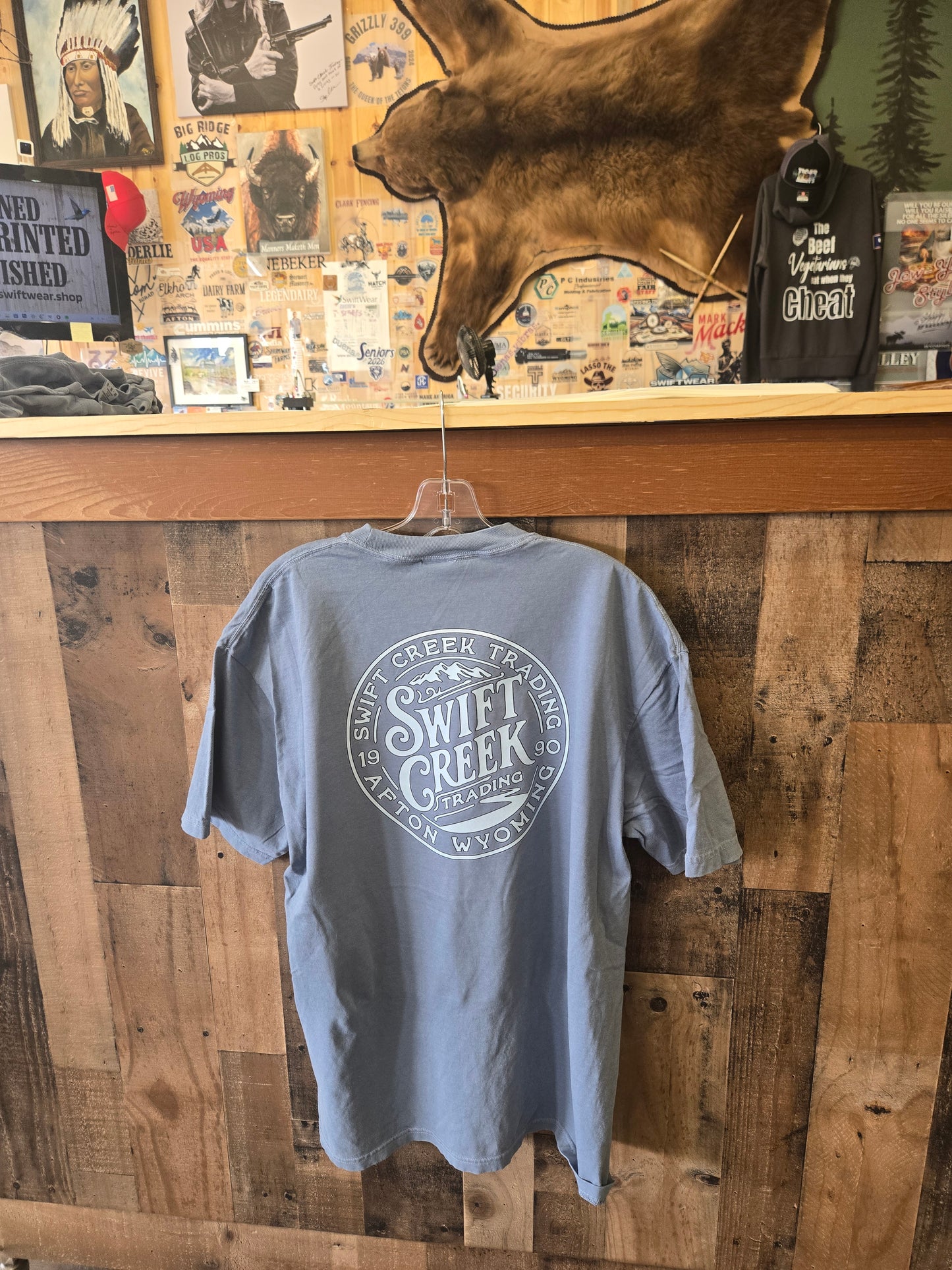 Swift Creek Trading Classic T shirt- COMFORT COLOR-1717 SCT