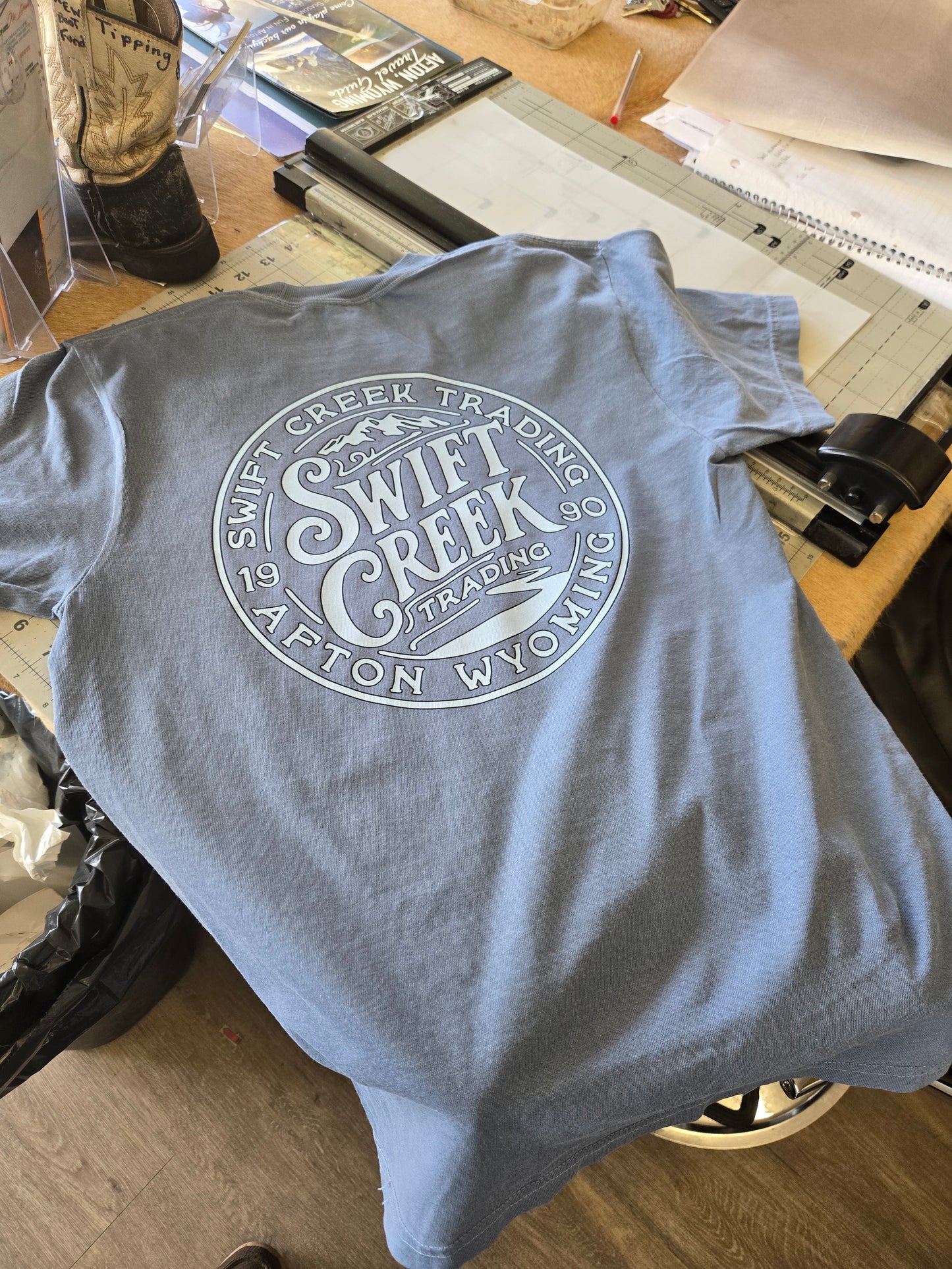 Swift Creek Trading Classic T shirt- COMFORT COLOR-1717 SCT